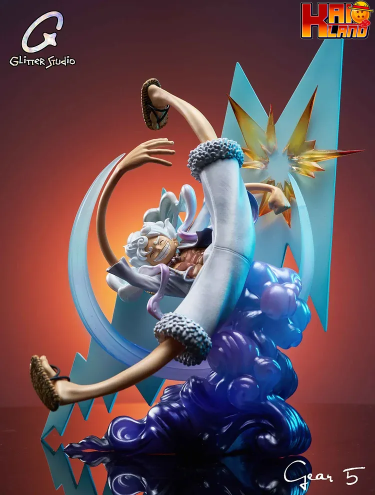 One Piece Glitter Studio Nika Luffy Gear 5 Resin Statue