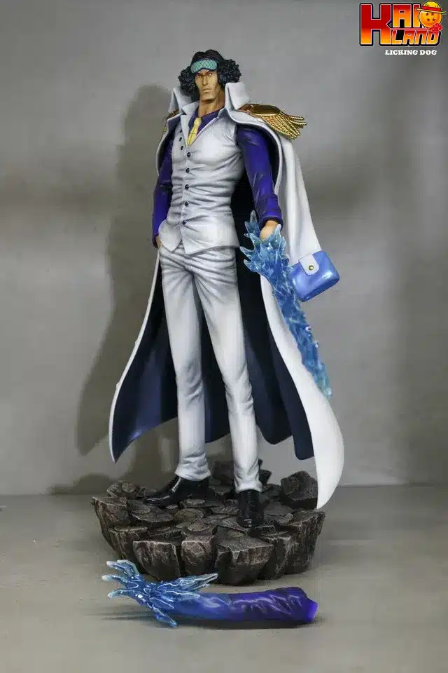One Piece Licking Dog Studio Standing Aokiji Resin Statue