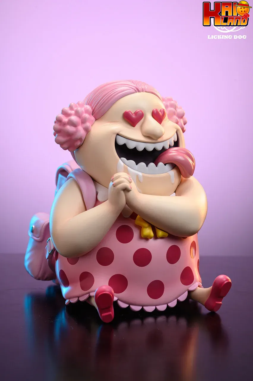 One Piece Licking Dog Studio Kid Big Mom Resin Statue