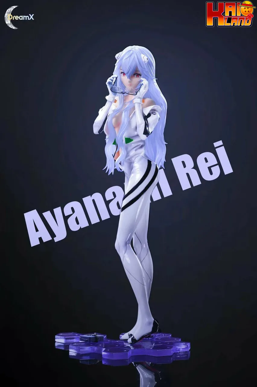 Neon Genesis Evangelion MrJ Studio x Dream X Studio Ayanami Rei Resin Statue