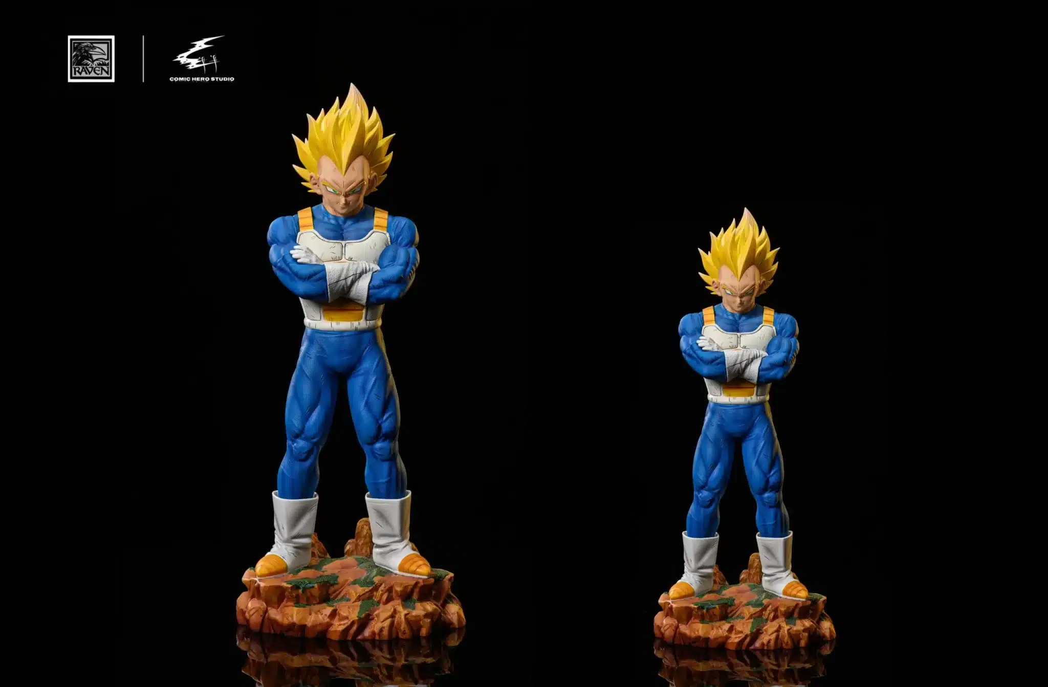 Dragon Ball Comic Hero x Raven Studios Vegeta Resin Statue