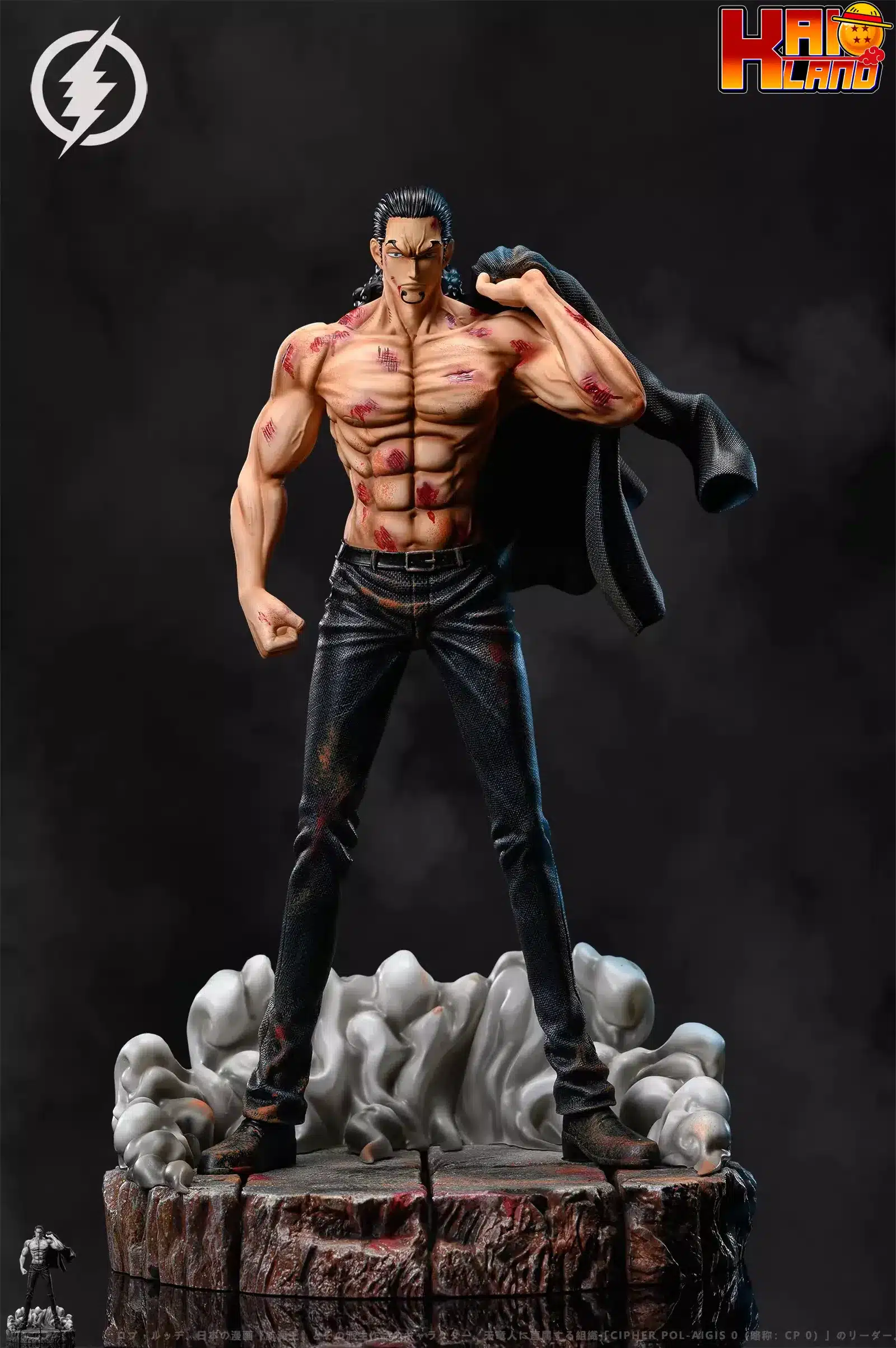 One Piece Lightning Studio Rob Lucci Resin Statue