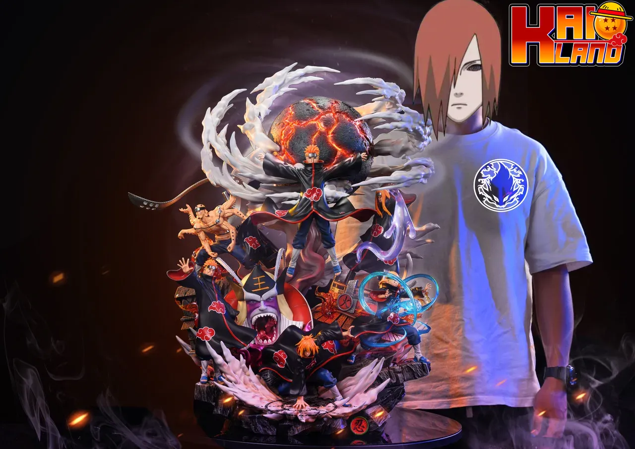 Naruto RanDian Studio Pain Resin Statue