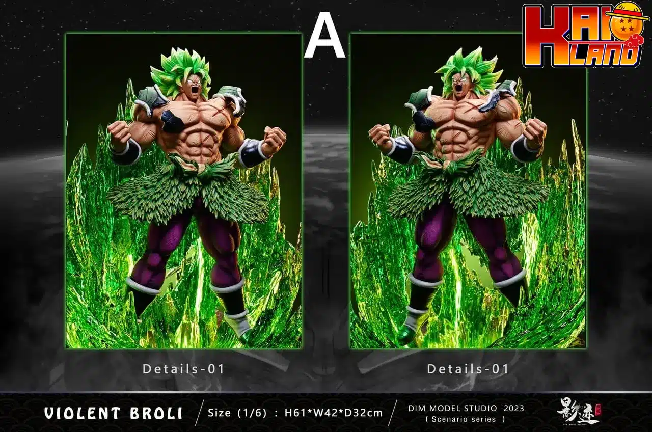 Dragon Ball DIM Studio Broly Resin Statue