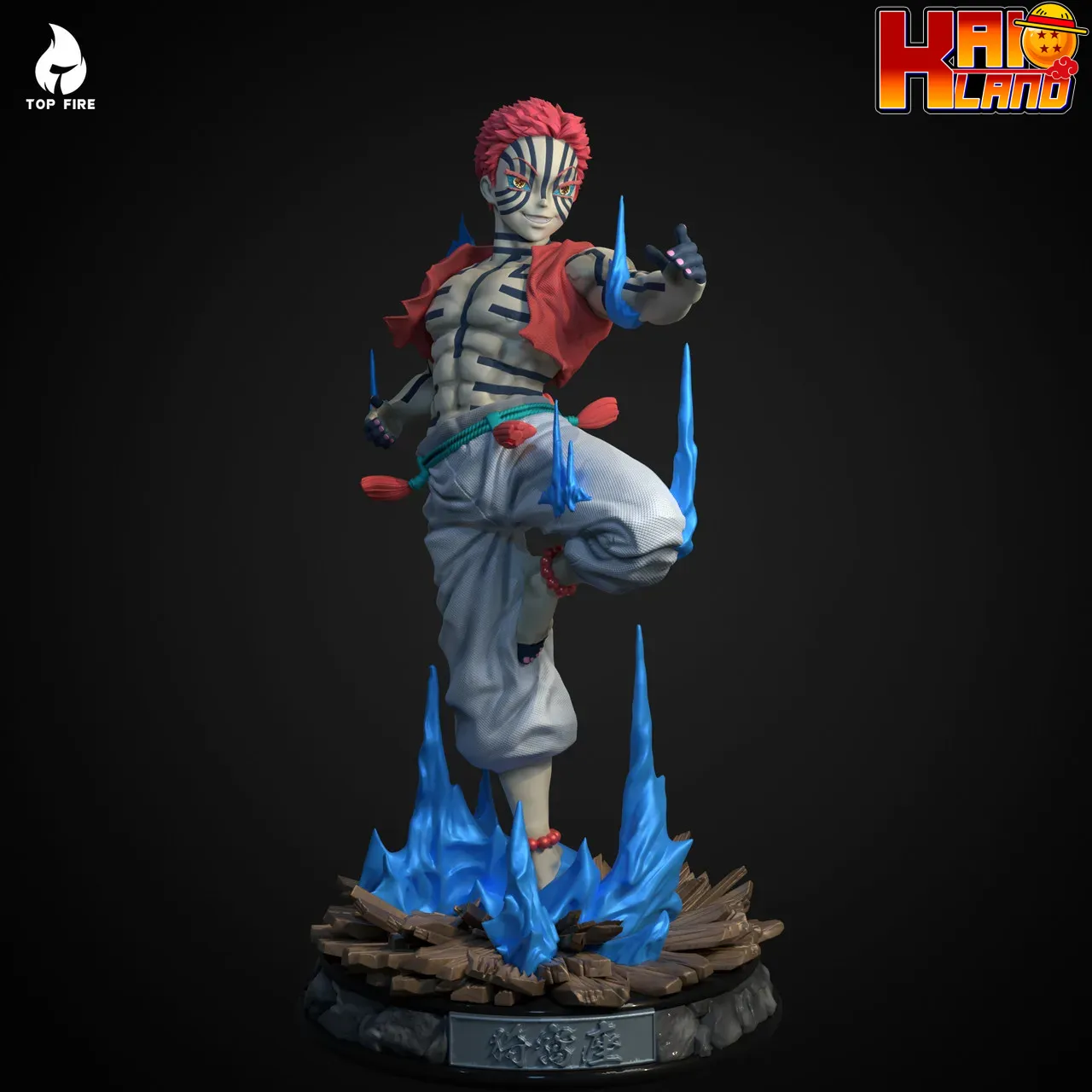 Kimetsu no Yaiba Top Fire Studio Akaza Resin Statue