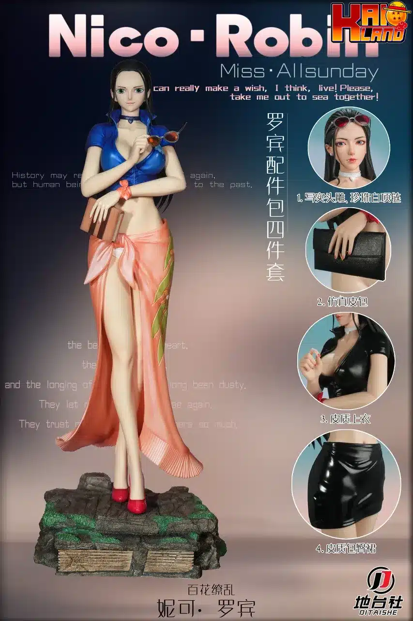 One Piece Di Tai She Studio Nico Robin Upgrade BAG Resin Statue