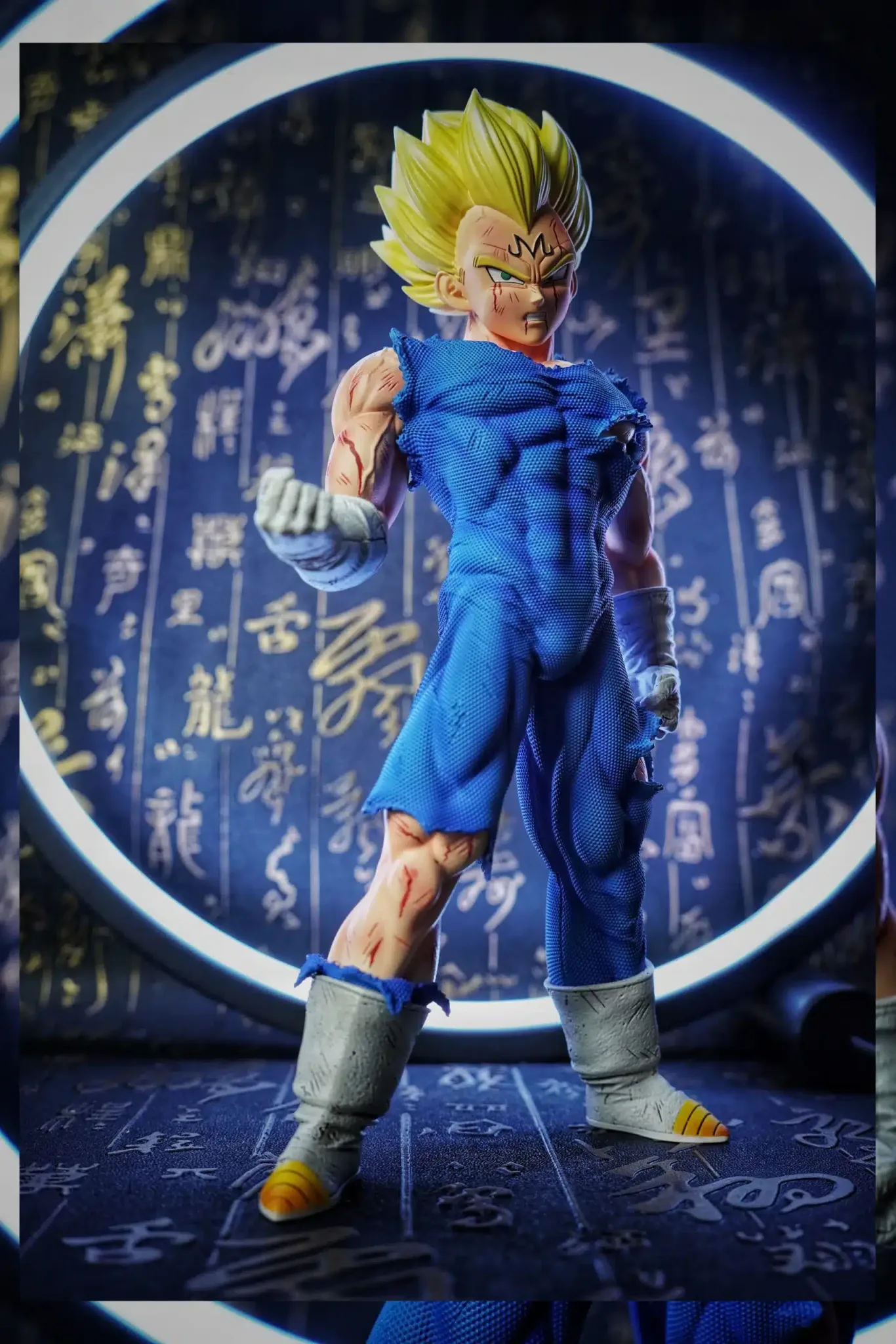 Dragon Ball Sky Top Majin Vegeta Damaged Resin Statue