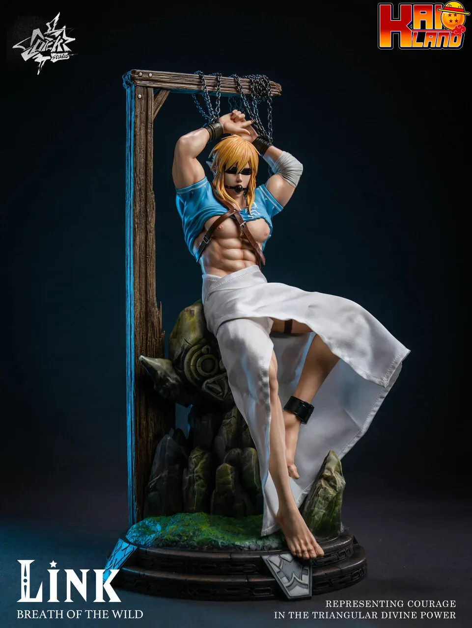 Legend Of Zelda Dick Studio Link Resin Statue