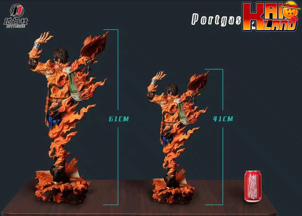 One Piece Di Tai She Studio Ace Resin Statue
