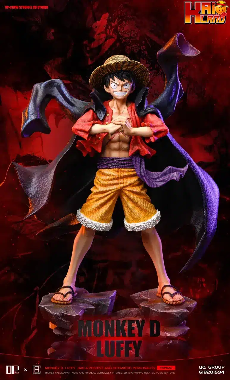 One Piece OP-Crew X Cousin Brother Studio Luffy Resin Statue