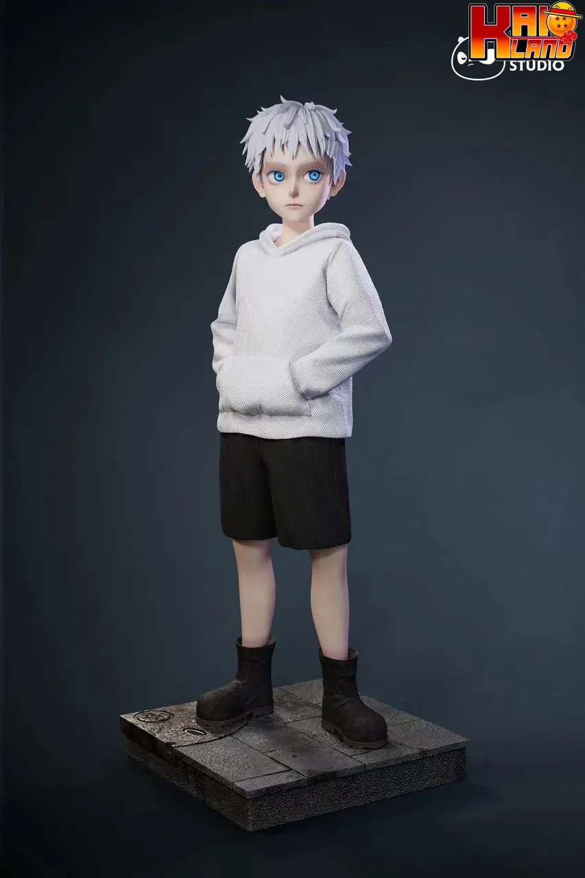 Jujutsu Kaisen Panda Studio Kid Satoru Gojo Resin Statue