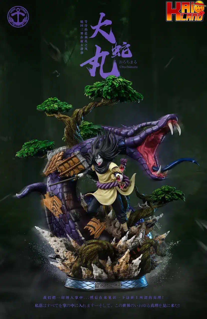 Naruto Surge Studio Orochimaru Resin Statue