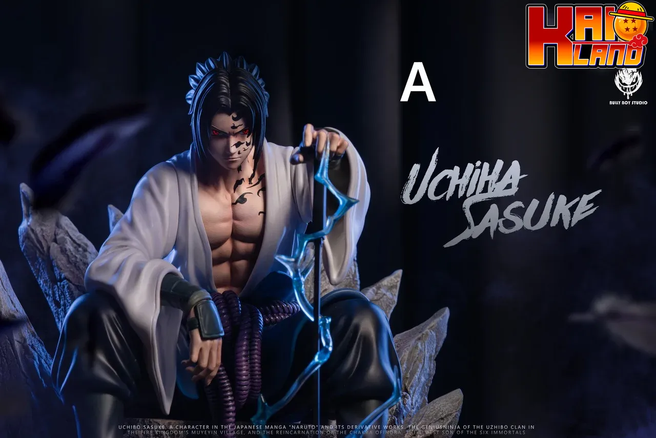 Naruto BBS Studio Sasuke Resin Statue