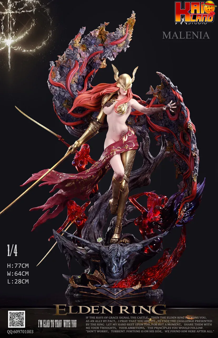 Elden Ring Crown Studio Malenia Resin Statue