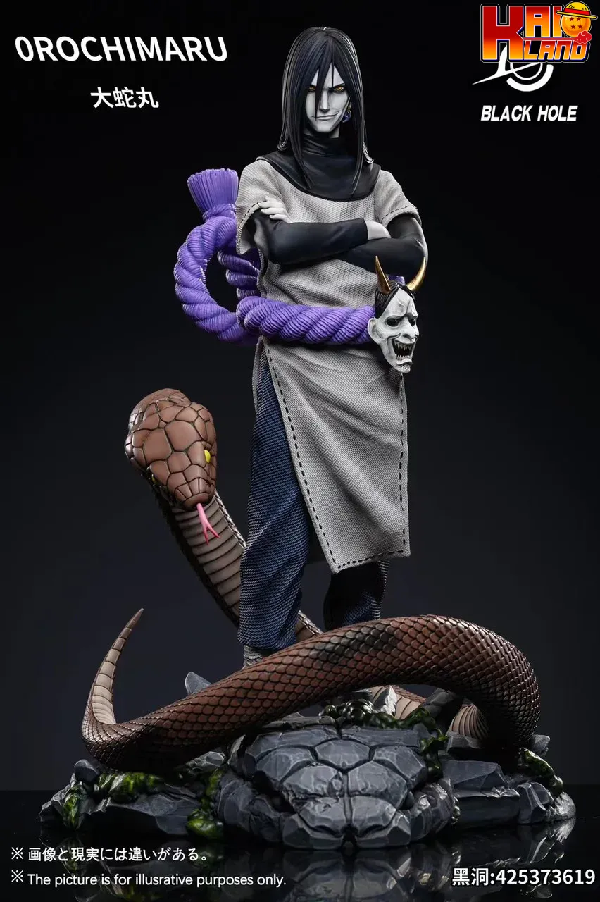 Naruto Black Hole Studio Orochimaru Resin Statue