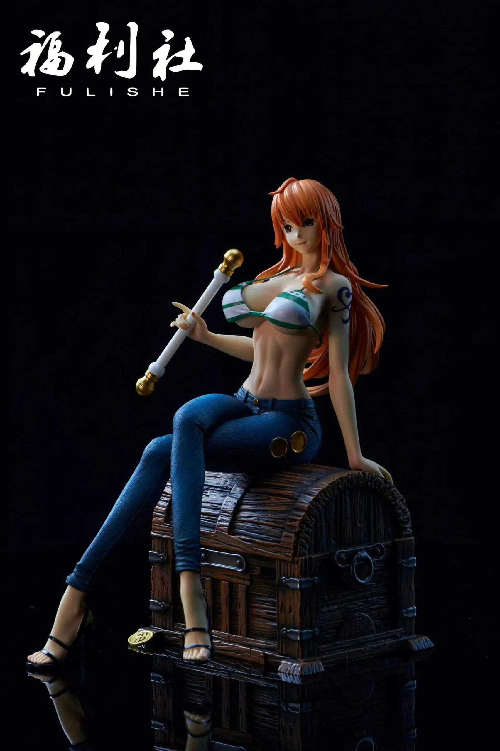 ワンピース福祉スタジオ ナミ 樹脂製スタチュー - Kaioland