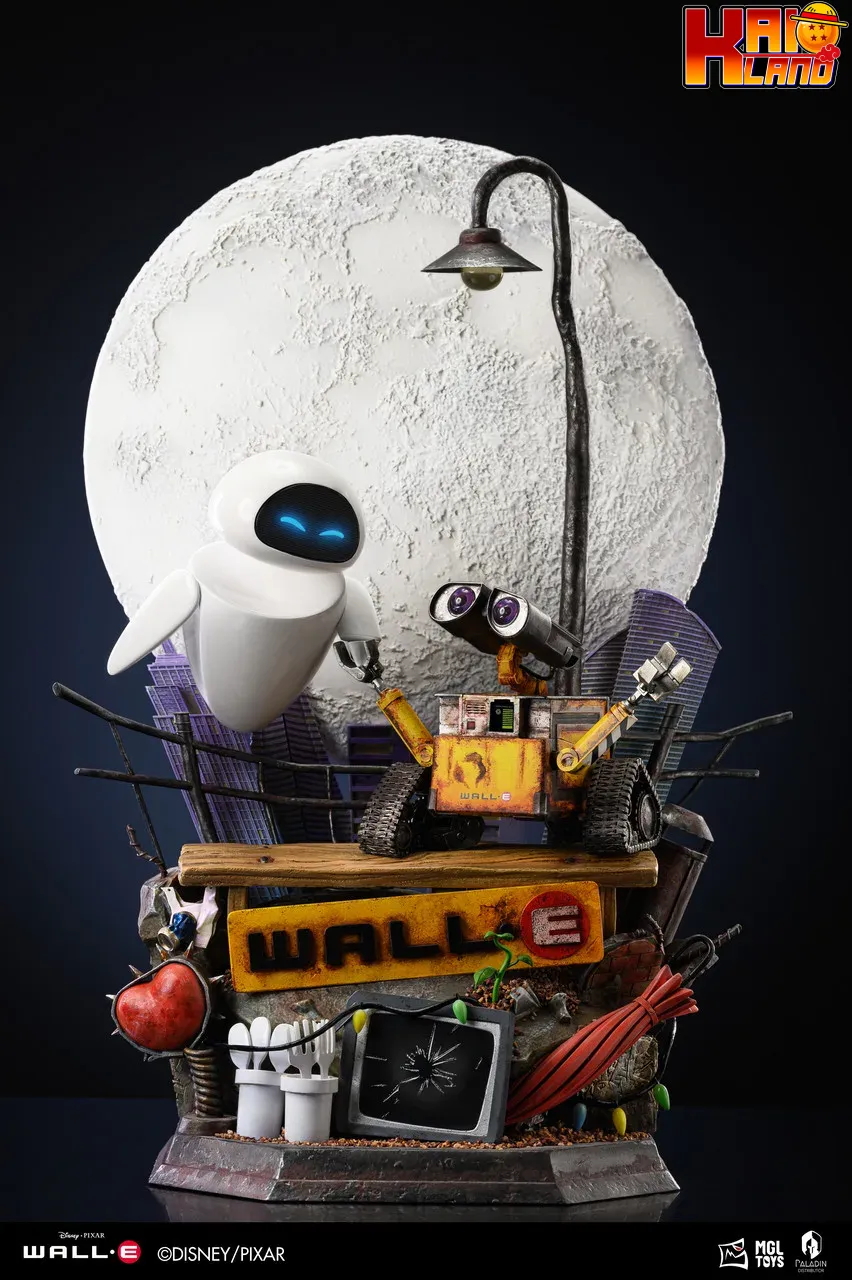 WALL·E MGL TOYS x PALADIN WALL·E x EVE Licensed Resin Statue