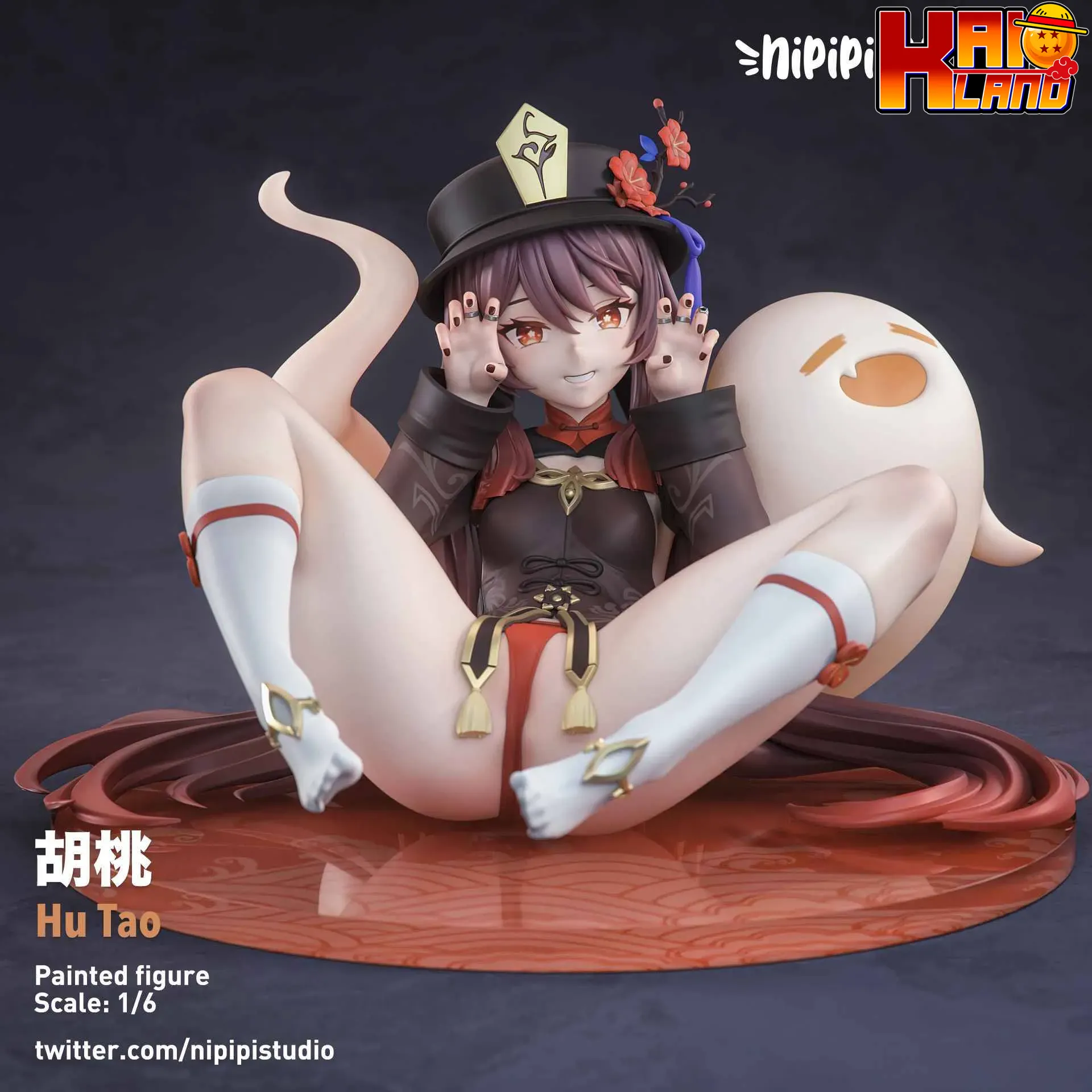 Genshin Impact NIPIPI Studio Hu Tao Resin Statue