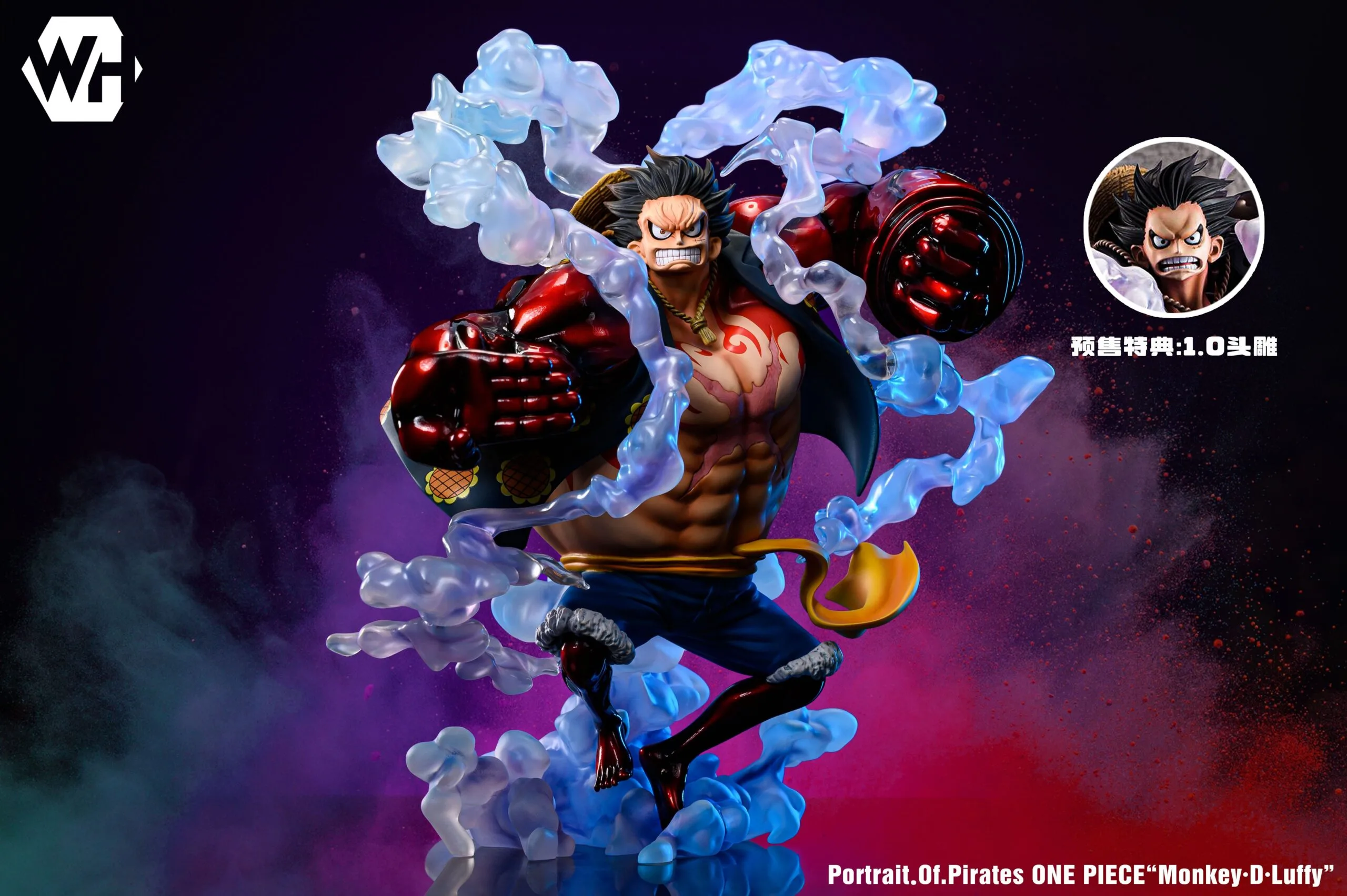 One Piece WH Studio Luffy Boundman Resin Statue