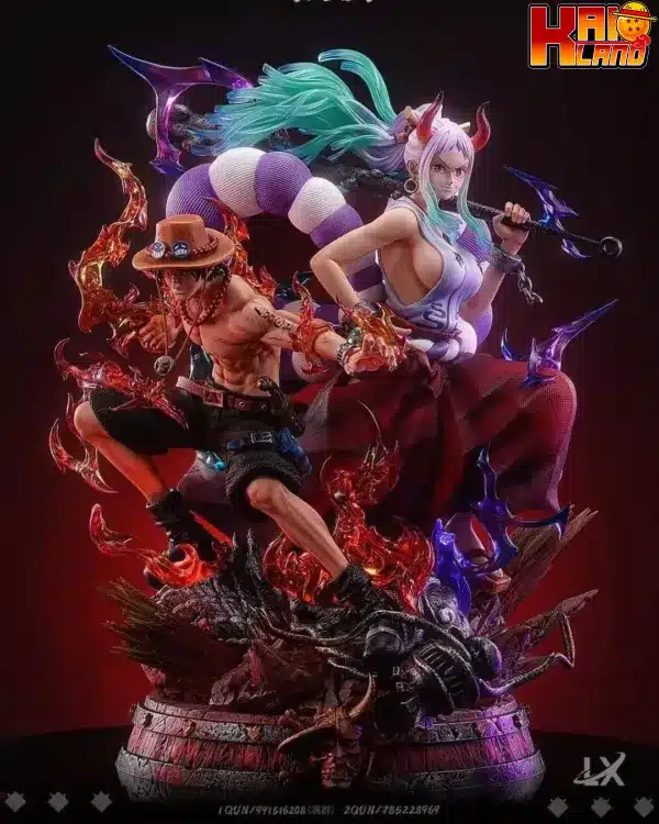 値段交渉可能 ONE PIECE ワンピース エース ヤマト 30cm PVC製