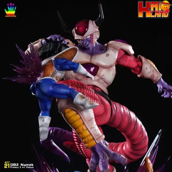ドラゴンボール JacksDo 孫悟飯VSフリーザ 塗装済み完成品　フィギュア ドラゴンボール JacksDo Studio DBZ ナメック星海戦シリーズ