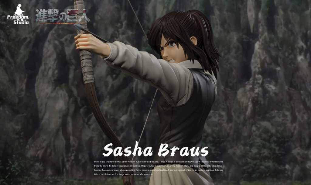 Freedom Studio Figure Attack On Titan Freedom Studio Sasha Braus Resin Statue - Kaioland