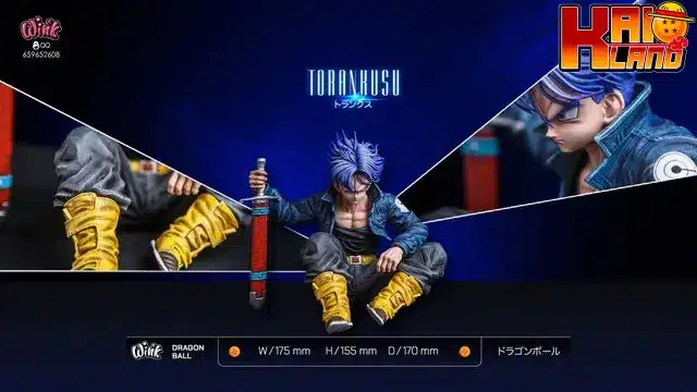 Dragon Ball Wink Studio Dragon Ball Sitting Trunks Resin Statue