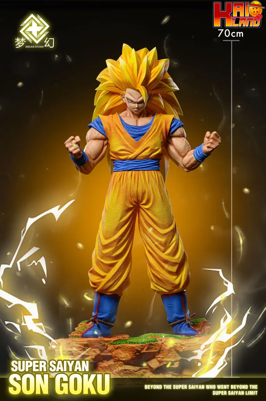 Goku Super Sayajin 3 - Obra de arte - artista Daniel N'jadaka
