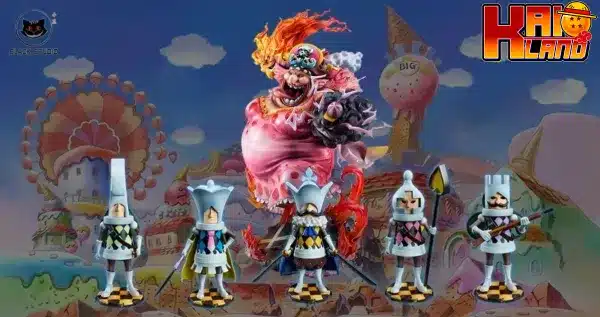 ワンピース ブラック スタジオ チェスソルジャー 樹脂製スタチュー