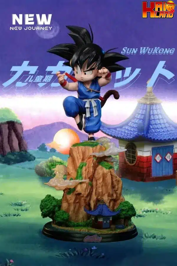 ドラゴンボール New Journey スタジオキッド悟空樹脂スタチュー - Kaioland 