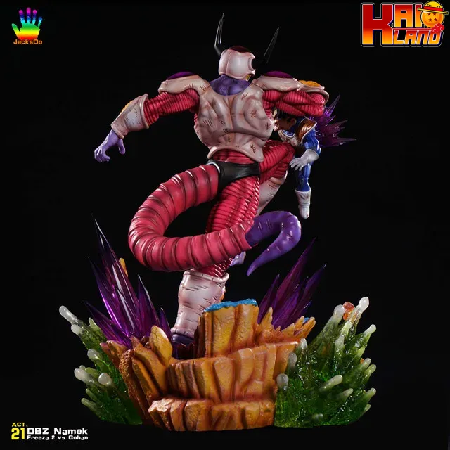 ドラゴンボール JacksDo 孫悟飯VSフリーザ 塗装済み完成品　フィギュア ドラゴンボール JacksDo Studio DBZ ナメック星海戦シリーズ