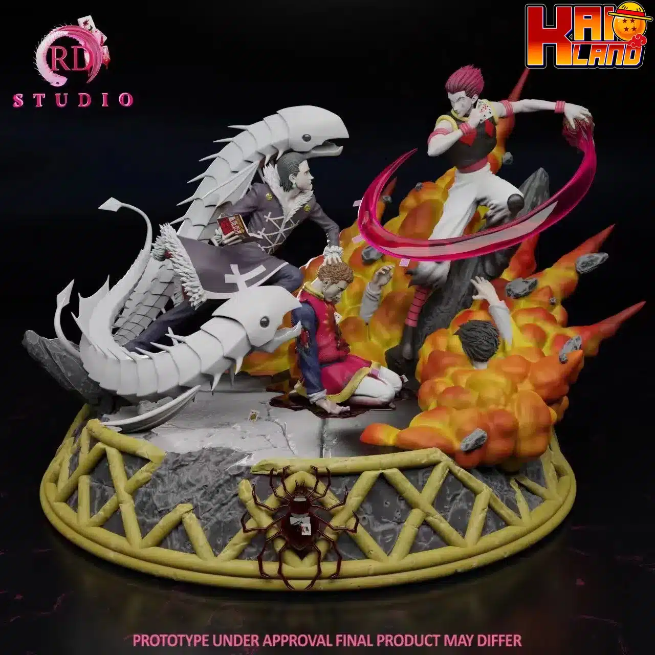 Hunter x Hunter RD Studio Hisoka x Chorollo Resin Statue