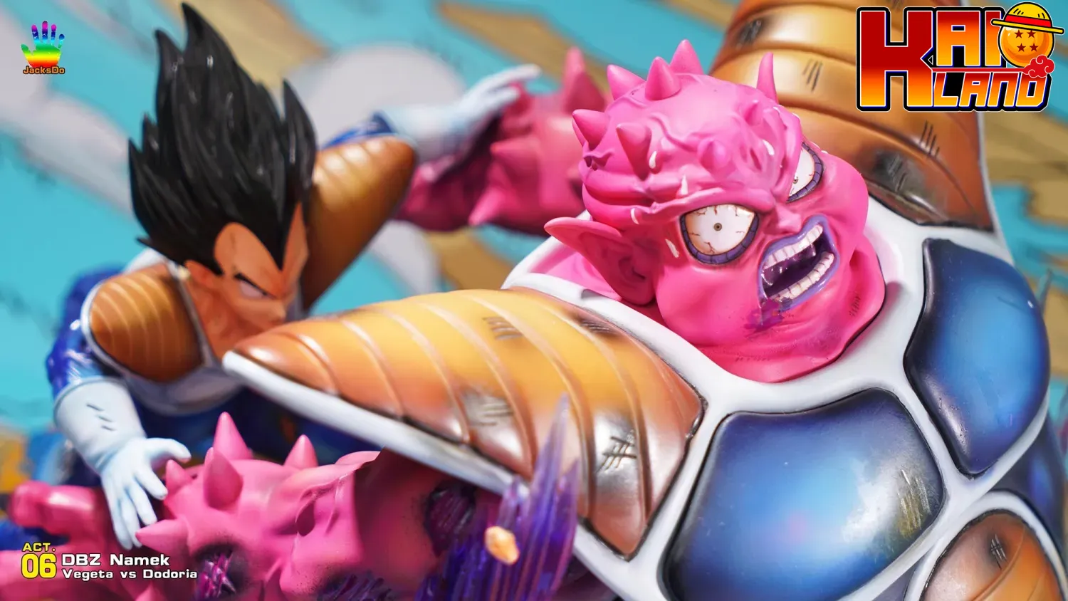 ドラゴンボール ベジータVSドドリア ガレージキット フィギュア