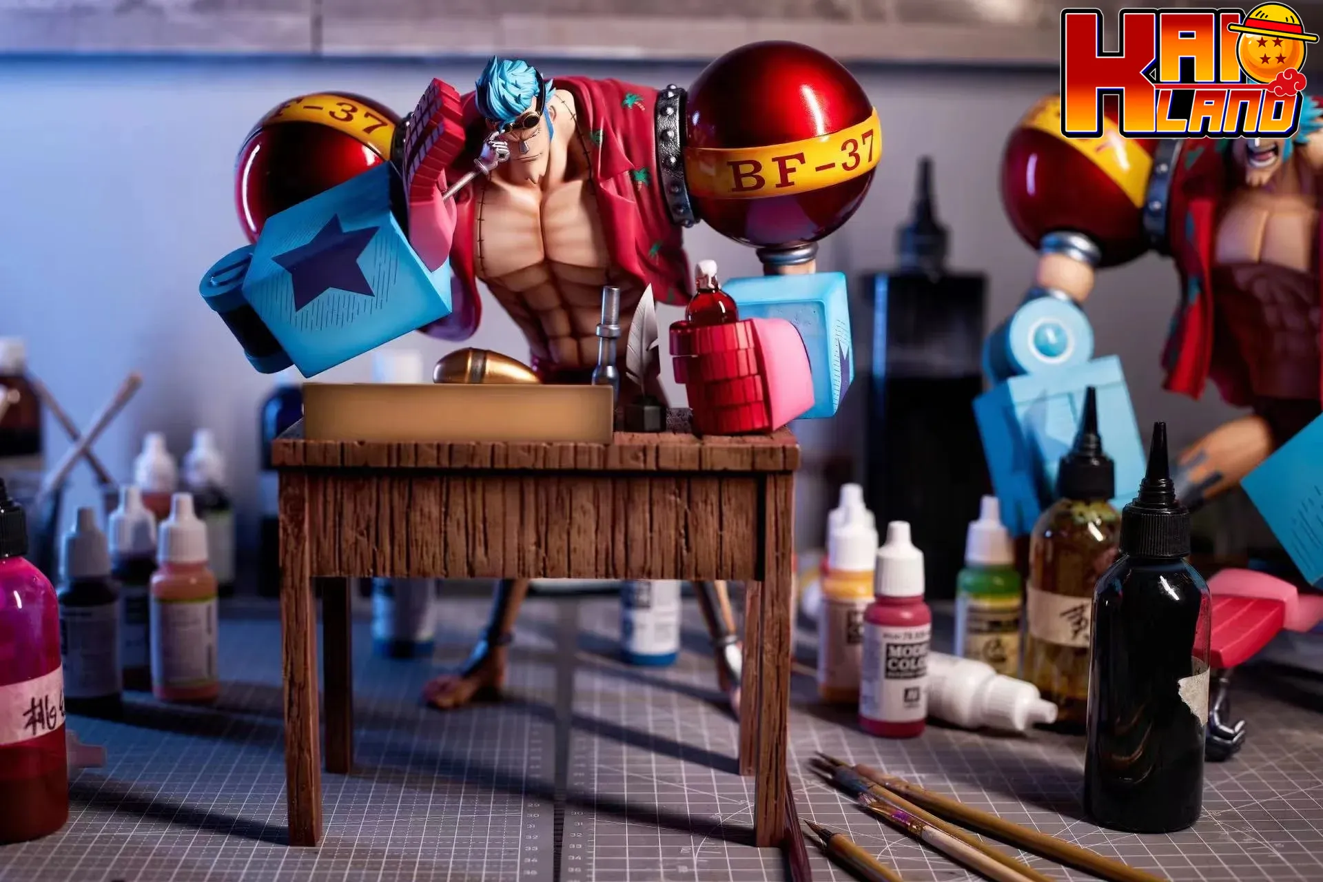 One Piece YN Studio Franky Resin Statue