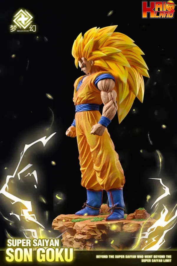 Dragon Ball Dream Studio Super Saiyan 3 Goku Resin Statue - Kaioland
