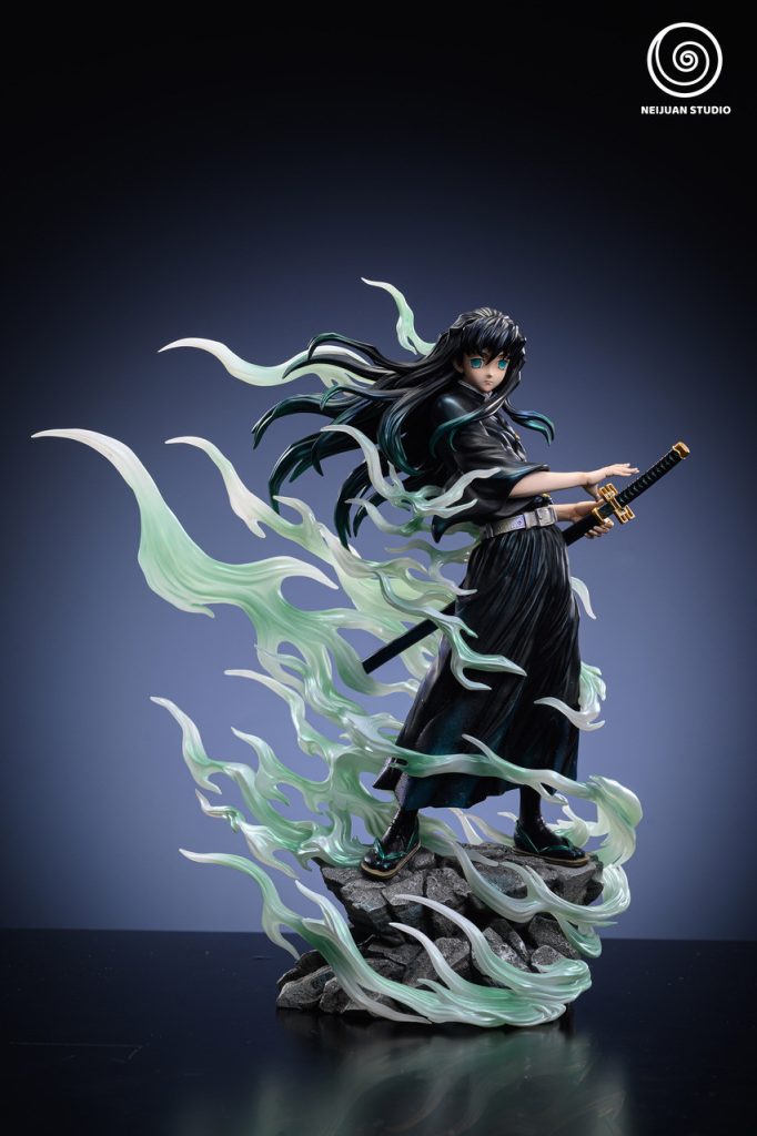 Statuetta PVC Tokitou Muichirou Demon Slayer (Kimetsu No Yaiba), 11 Cm, Figura Anime Collezionabile Da Tavolo