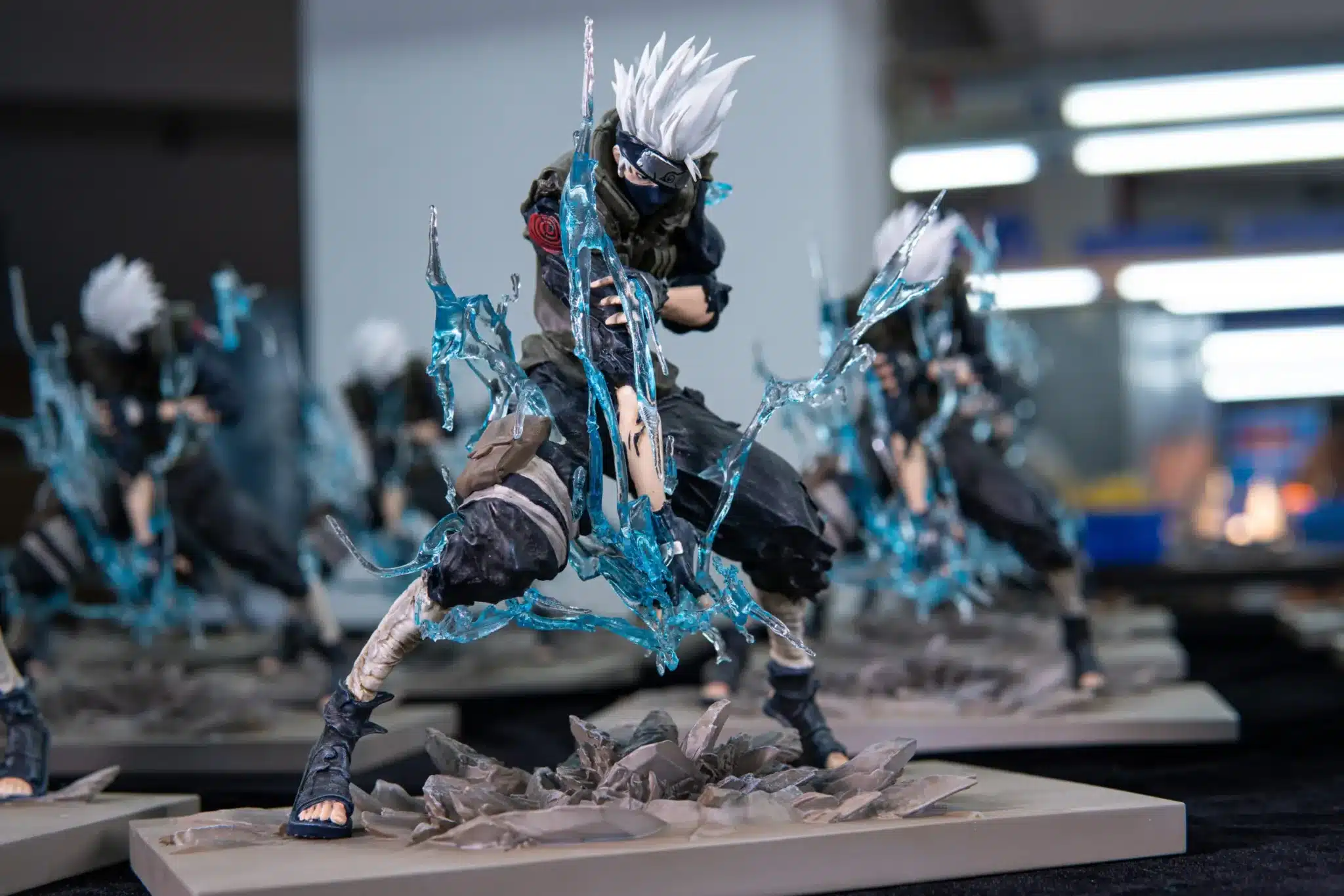 Naruto Iron Curtain Studio Kakashi Resin Statue
