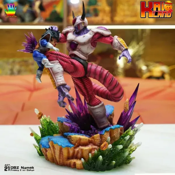 ドラゴンボール JacksDo 孫悟飯VSフリーザ 塗装済み完成品　フィギュア ドラゴンボール JacksDo Studio DBZ ナメック星海戦シリーズ