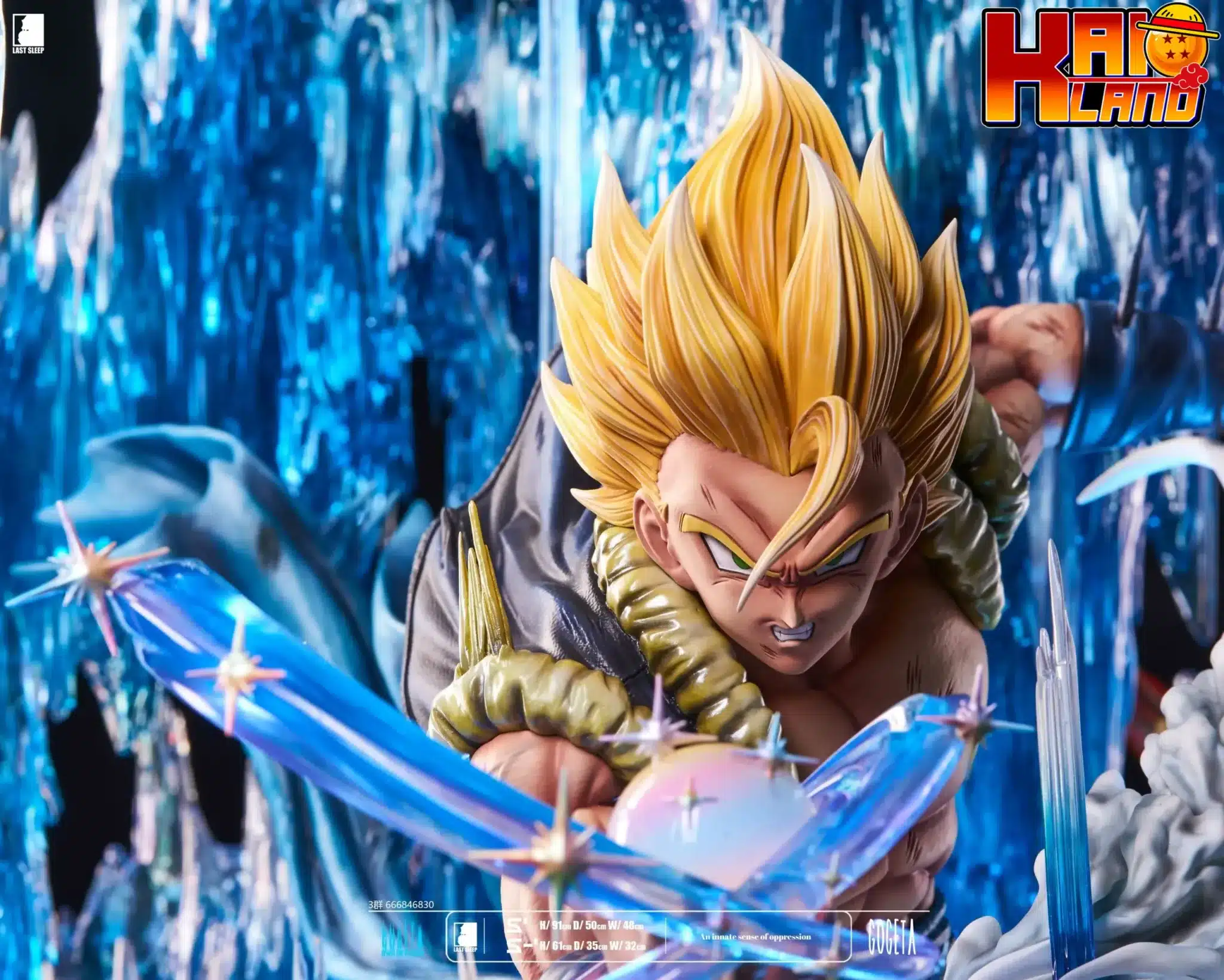 ドラゴンボール ラストスリープスタジオ ゴジータ 樹脂製 ドラゴンボール ラストスリープスタジオ ゴジータ 樹脂製