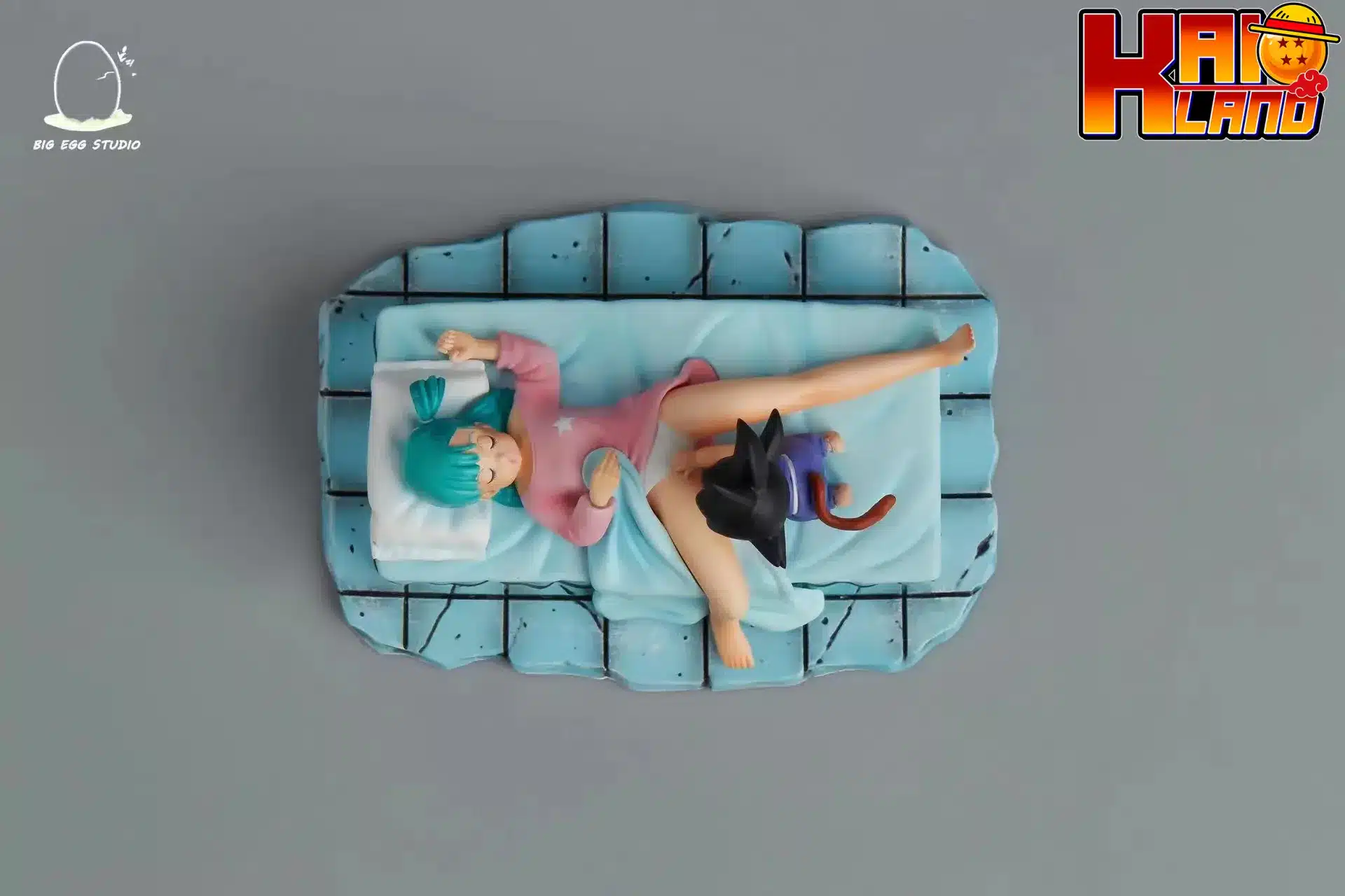 Dragon Ball Big Egg Studio Goku Touch Sleeping Bulma's Panties Resin Statue