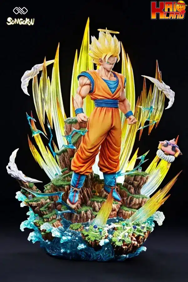 Dragon Ball Infinite Studio Super Saiyan 3 Goku Resin Statue