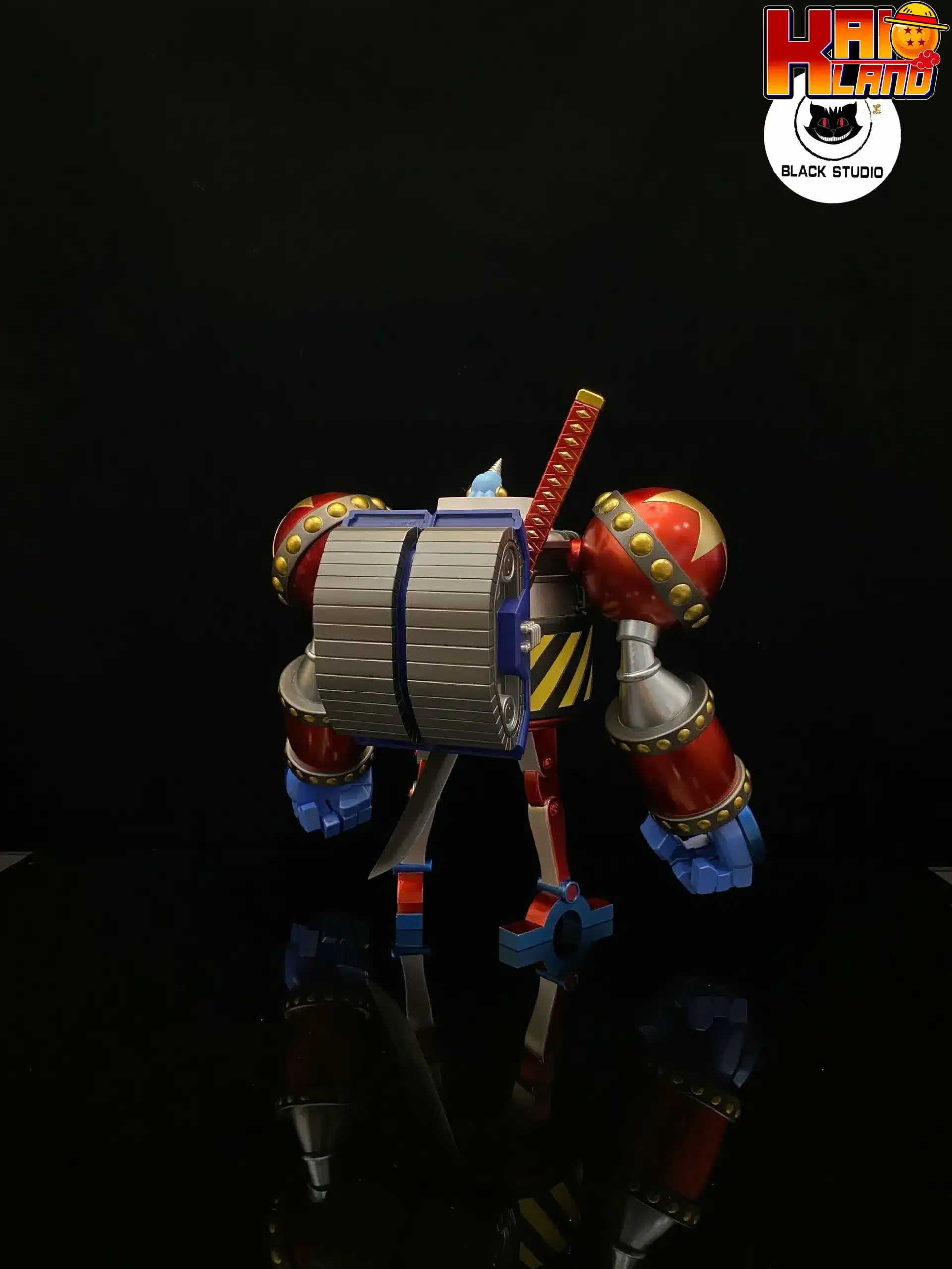 ワンピース ブラックスタジオ フランキー将軍 樹脂製スタチュー ワンピース ブラックスタジオ フランキー将軍 樹脂製スタチュー