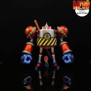 One Piece Black Studio General Franky Resin Statue Stock EU