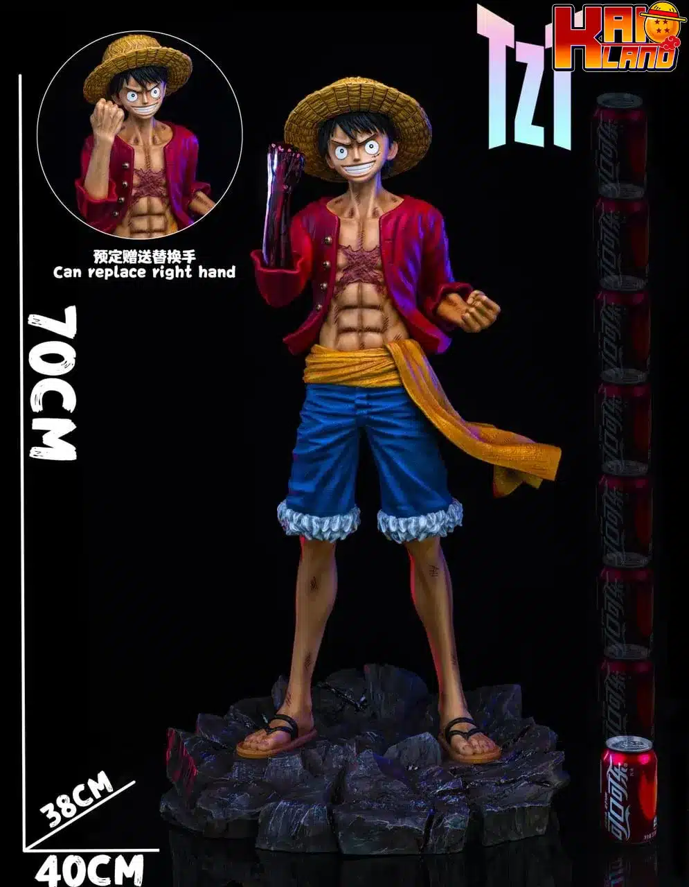 One Piece TZT Studio Monkey D Luffy Resin Statue