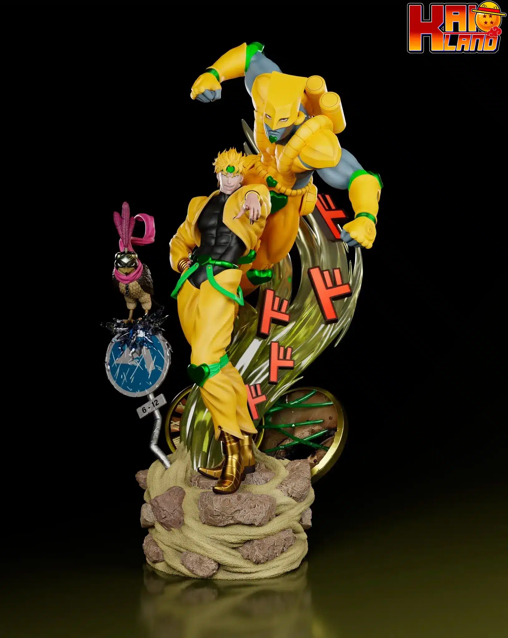 Jojo's Bizarre  Player 1 Dio Brando Resin Statue