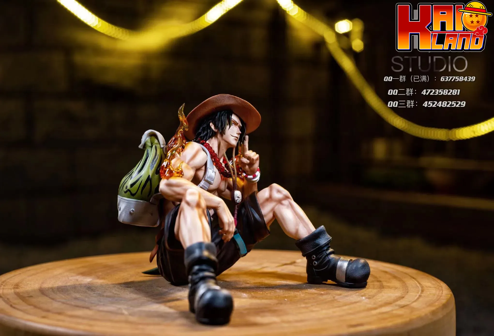 ワンピース エース 回眸 スタチュー 樹脂製 フィギュア 即日発送　実物写真 フィギュア専門店 -ソダチトイズ / Jimei Palace ワンピース エース VS