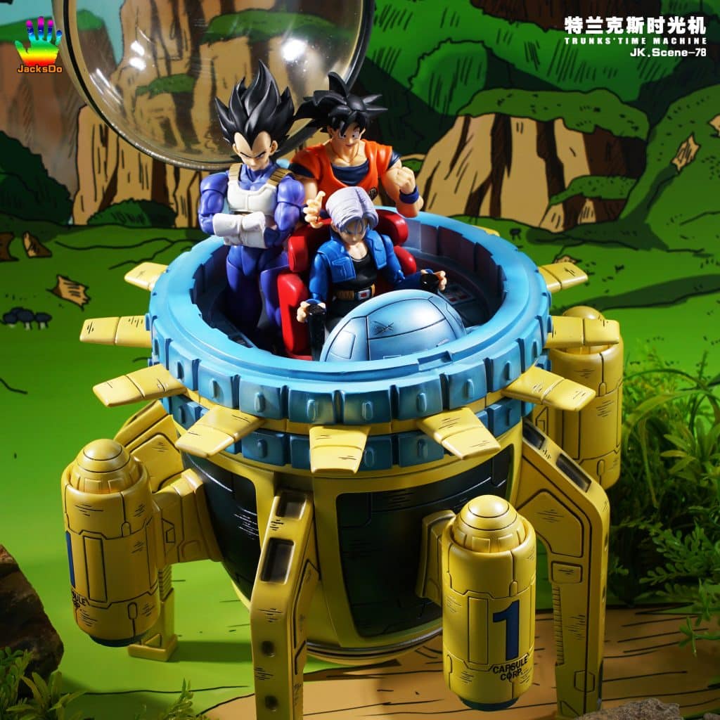Dragon Ball JacksDo Studio Trunks Time Machine Resin Statue - Kaioland