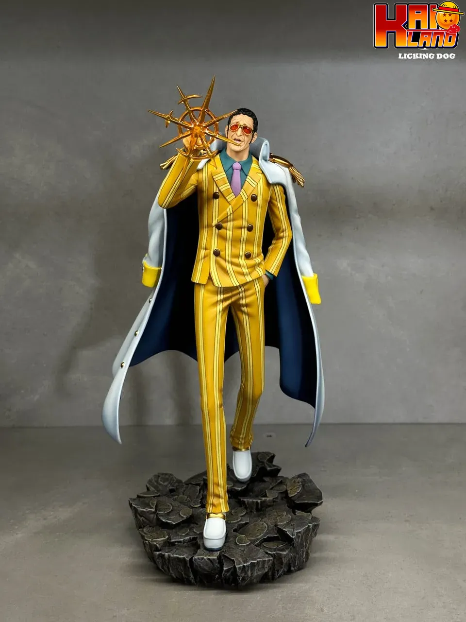 One Piece Licking Dog Studio Borsalino Kizaru Resin Statue
