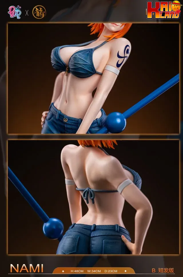 ライダー　Dragon x POP Studio ナミ2体 ワンピース ドラゴン X POP スタジオ ナミ V2 樹脂スタチュー