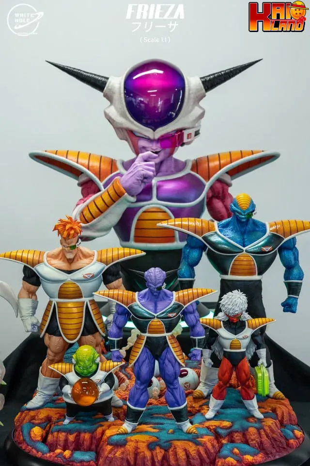ドラゴンボール ホワイトホールスタジオ 等身大フリーザ樹脂像